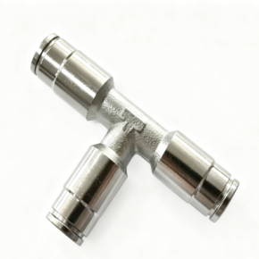 Fire Detection Tube Quick Connection Dual Seal Fitting Tee 6mm